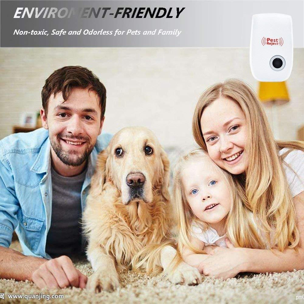 Mosquito Killer - Ultrasonic Pest Repeller For Rat, Mice, Cockroach, Insects, Ants, Mosquito Reject