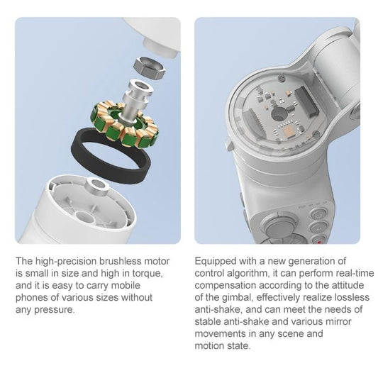 NNEIDS Vimble 3 Handheld Stabilizer - Three-Axis Gimbal With Anti-Shake Technology