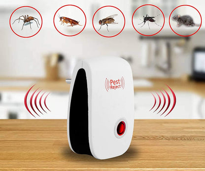 Mosquito Killer - Ultrasonic Pest Repeller For Rat, Mice, Cockroach, Insects, Ants, Mosquito Reject