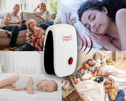 Mosquito Killer - Ultrasonic Pest Repeller For Rat, Mice, Cockroach, Insects, Ants, Mosquito Reject
