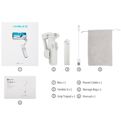 NNEIDS Vimble 3 Handheld Stabilizer - Three-Axis Gimbal With Anti-Shake Technology