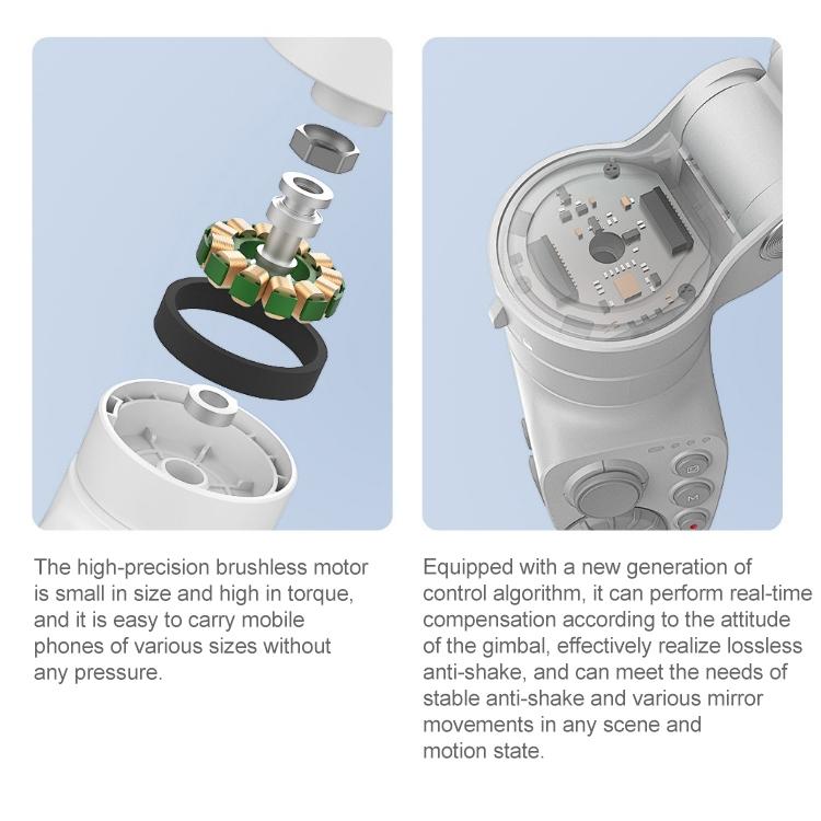 NNEIDS Vimble 3 Handheld Stabilizer - Three-Axis Gimbal With Anti-Shake Technology